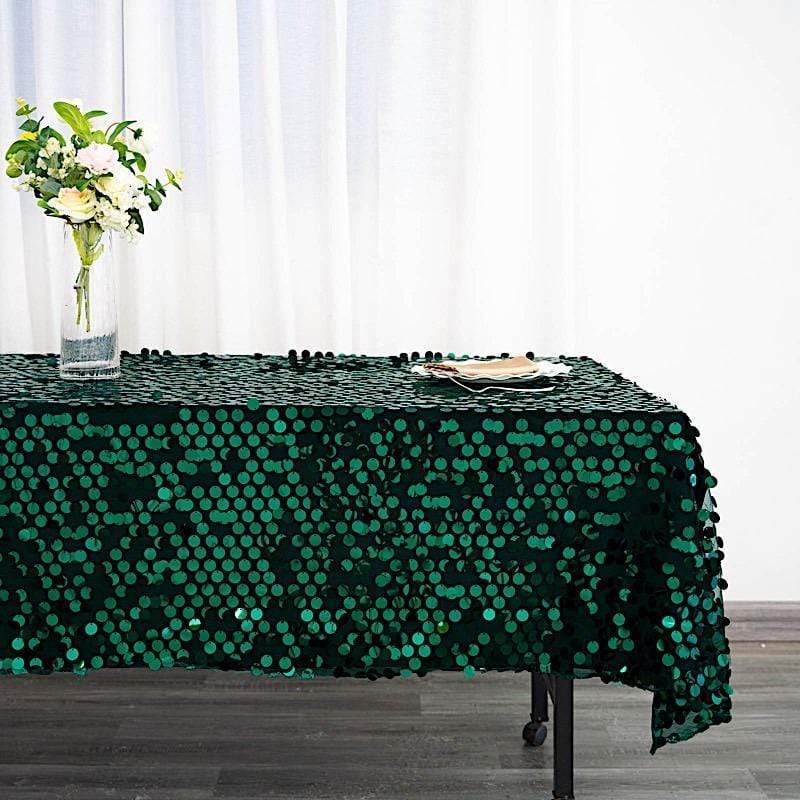 60"x102" Large Payette Sequin Rectangular Tablecloth