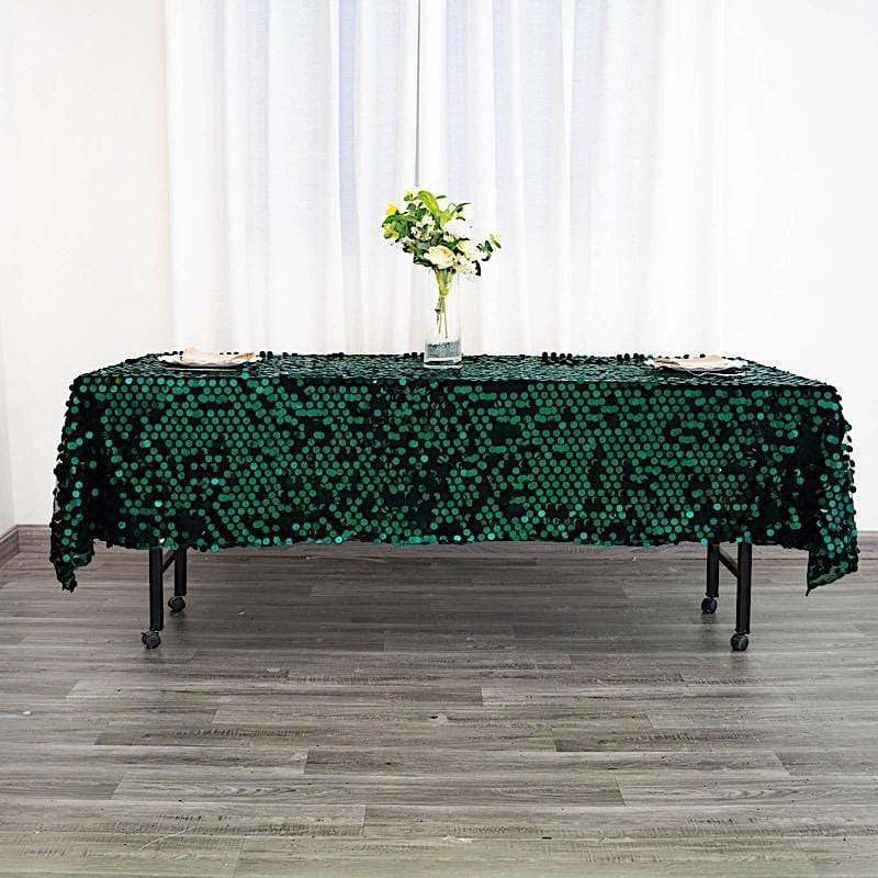 60"x102" Large Payette Sequin Rectangular Tablecloth