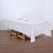 60"x102" Large Payette Sequin Rectangular Tablecloth - Iridescent TAB_71_60102_ABW