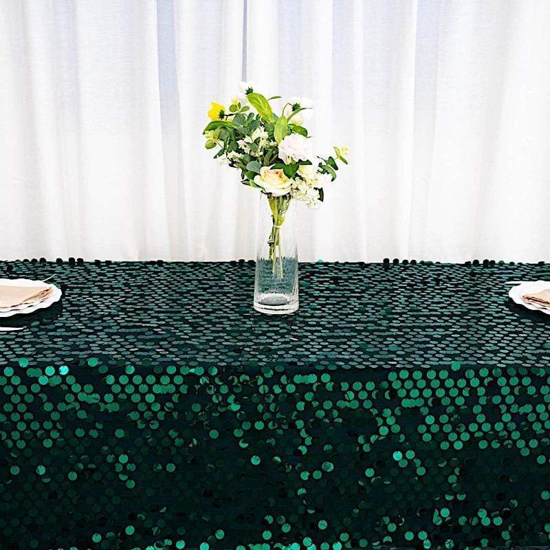 60"x102" Large Payette Sequin Rectangular Tablecloth
