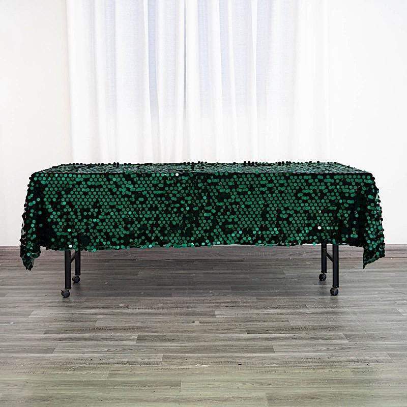 60"x102" Large Payette Sequin Rectangular Tablecloth