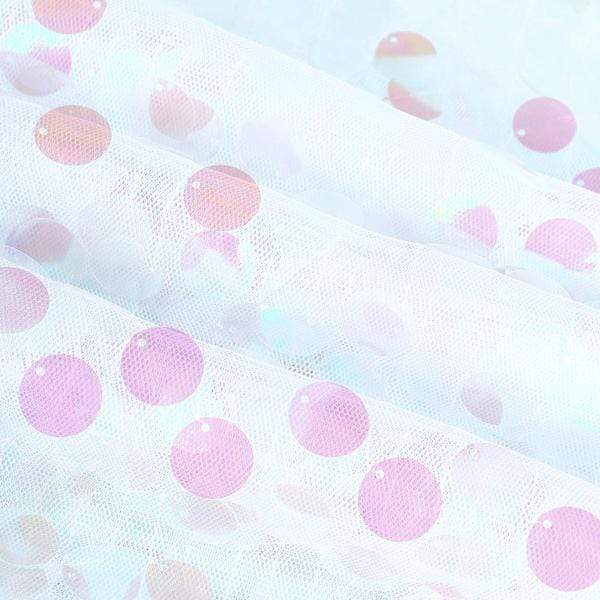 60"x102" Large Payette Sequin Rectangular Tablecloth