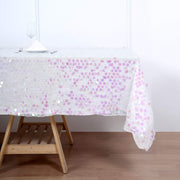 60"x102" Large Payette Sequin Rectangular Tablecloth