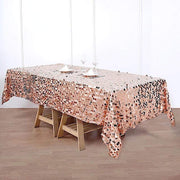 60"x102" Large Payette Sequin Rectangular Tablecloth