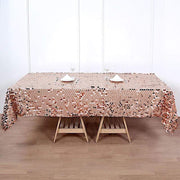60"x102" Large Payette Sequin Rectangular Tablecloth