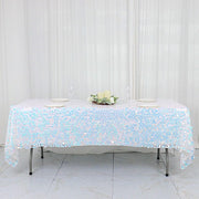 60"x102" Large Payette Sequin Rectangular Tablecloth