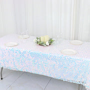 60"x102" Large Payette Sequin Rectangular Tablecloth