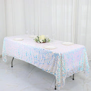 60"x102" Large Payette Sequin Rectangular Tablecloth