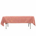 60"x102" Polyester Rectangular Tablecloth with Metallic Geometric Pattern TAB_FOIL_60102_CRS_G