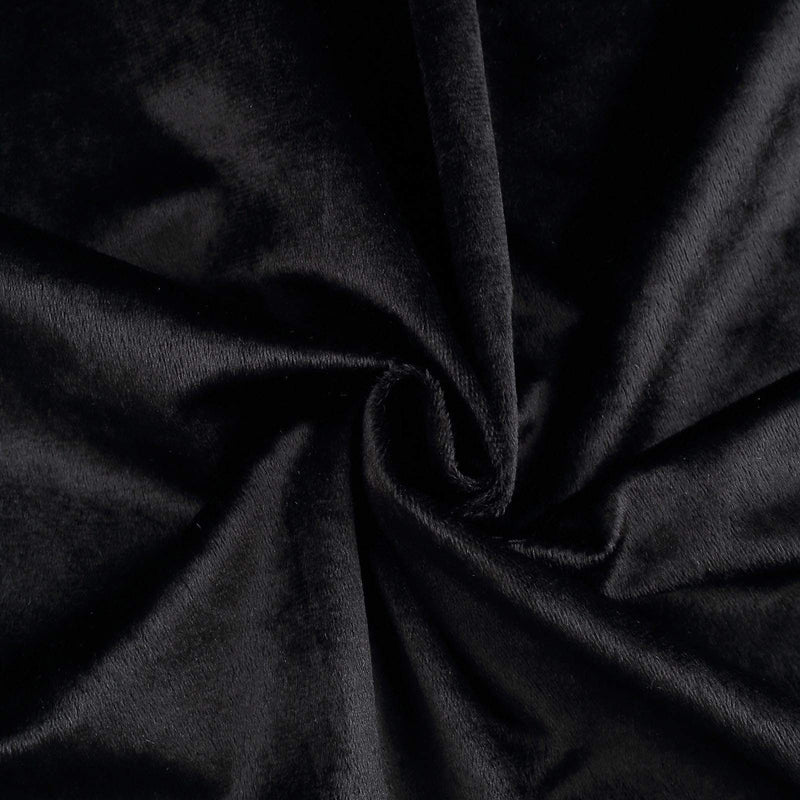 60"x102" Premium Velvet Rectangular Tablecloth - Black TAB_VEL_60102_BLK