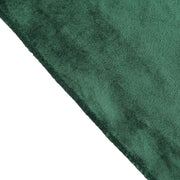 60"x102" Premium Velvet Rectangular Tablecloth - Hunter Green TAB_VEL_60102_036