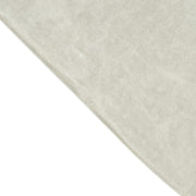 60"x102" Premium Velvet Rectangular Tablecloth - Ivory TAB_VEL_60102_IVR