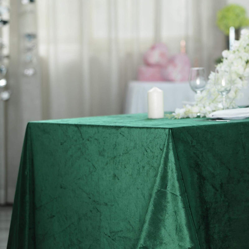 60"x102" Premium Velvet Rectangular Tablecloth