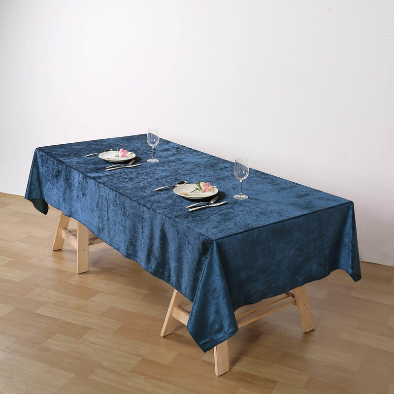 60"x102" Premium Velvet Rectangular Tablecloth