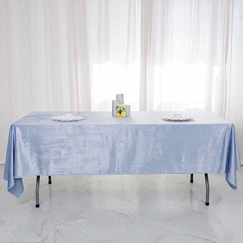 60"x102" Premium Velvet Rectangular Tablecloth
