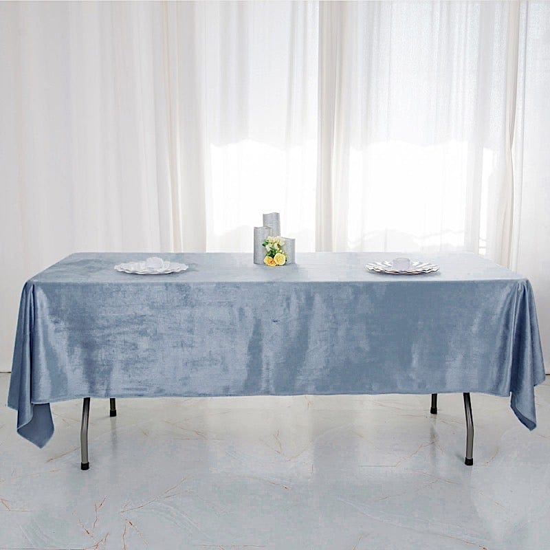 60"x102" Premium Velvet Rectangular Tablecloth