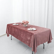 60"x102" Premium Velvet Rectangular Tablecloth