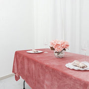 60"x102" Premium Velvet Rectangular Tablecloth