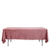 60"x102" Premium Velvet Rectangular Tablecloth TAB_VEL_60102_080