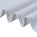 60"x102" Rectangular Premium Faux Burlap Polyester Tablecloth - Silver TAB_JUTE02_60102_SILV