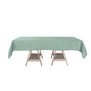 60"x102" Rectangular Premium Faux Burlap Polyester Tablecloth TAB_JUTE02_60102_086