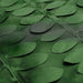 60"x102" Taffeta Rectangular Tablecloth with Leaf Petals Design - Green TAB_LEAF_60102_GRN