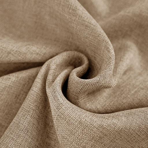 60"x126" Rectangular Faux Burlap Polyester Tablecloth - Natural TAB_JUTE03_60126_NAT