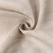 60"x126" Rectangular Premium Faux Burlap Polyester Tablecloth - Beige TAB_JUTE02_60126_081