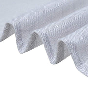 60"x126" Rectangular Premium Faux Burlap Polyester Tablecloth