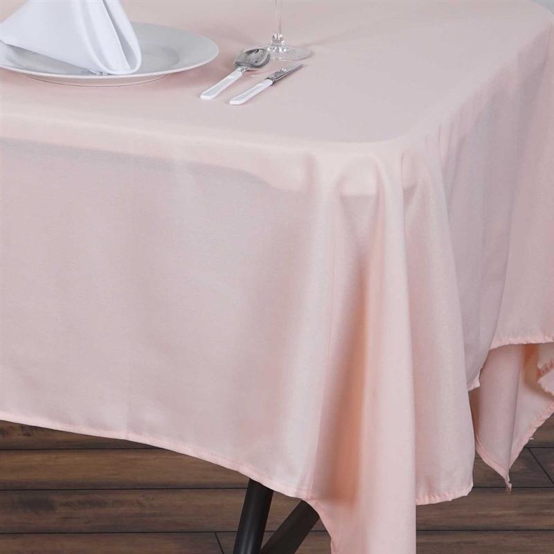 60x102" Polyester Rectangular Tablecloth Wedding Table Linens