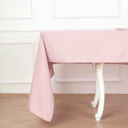 60x102" Polyester Rectangular Tablecloth Wedding Table Linens