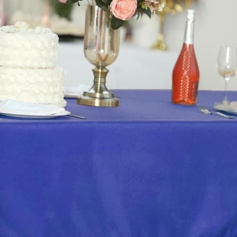 60x102" Polyester Rectangular Tablecloth Wedding Table Linens