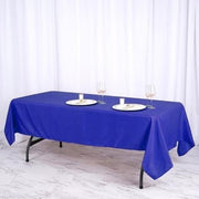 60x102" Polyester Rectangular Tablecloth Wedding Table Linens