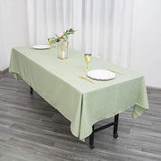 60x102" Polyester Rectangular Tablecloth Wedding Table Linens