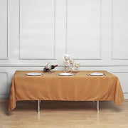 60x102" Polyester Rectangular Tablecloth Wedding Table Linens