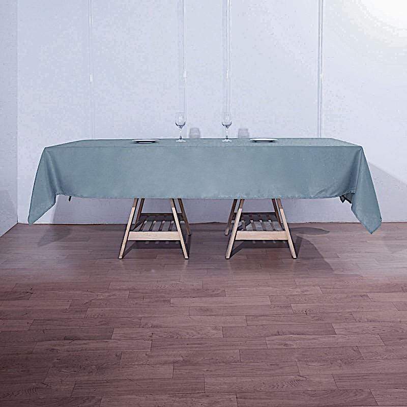 60x102" Polyester Rectangular Tablecloth Wedding Table Linens