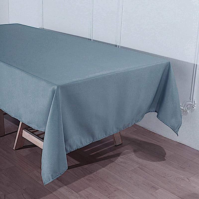 60x102" Polyester Rectangular Tablecloth Wedding Table Linens