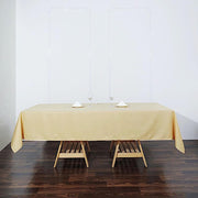 60x102" Polyester Rectangular Tablecloth Wedding Table Linens