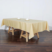 60x102" Polyester Rectangular Tablecloth Wedding Table Linens