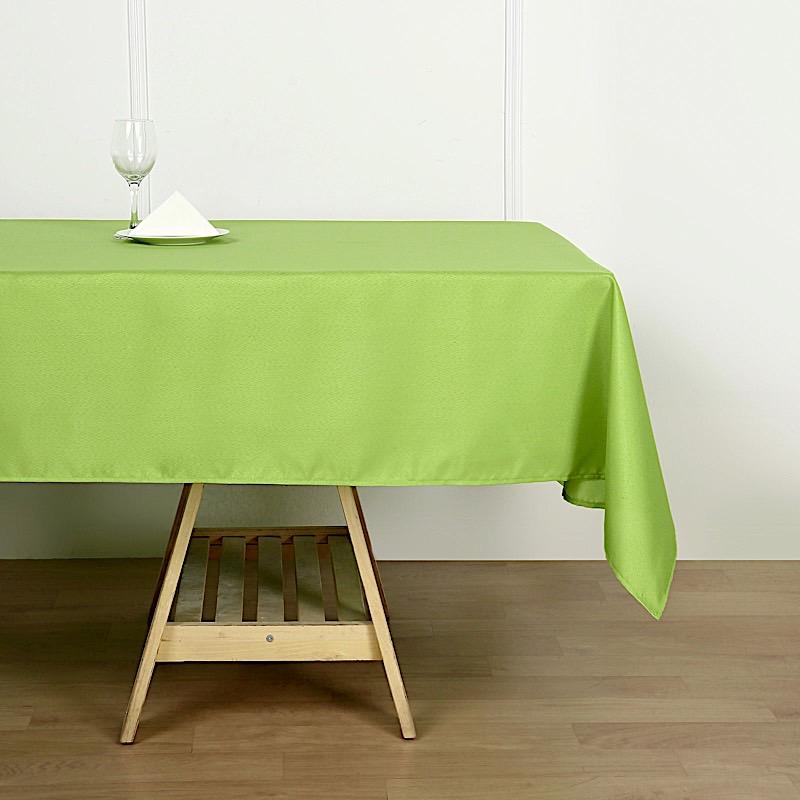60x102" Polyester Rectangular Tablecloth Wedding Table Linens