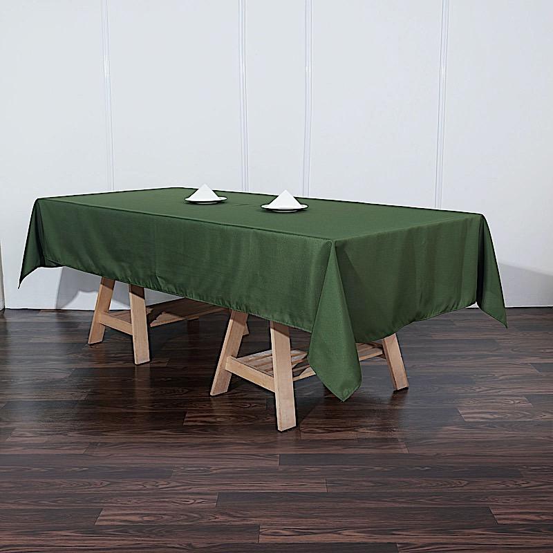 60x102" Polyester Rectangular Tablecloth Wedding Table Linens