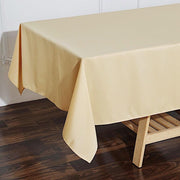 60x102" Polyester Rectangular Tablecloth Wedding Table Linens