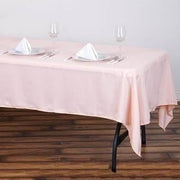 60x102" Polyester Rectangular Tablecloth Wedding Table Linens