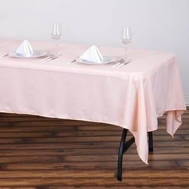 60x102" Polyester Rectangular Tablecloth Wedding Table Linens