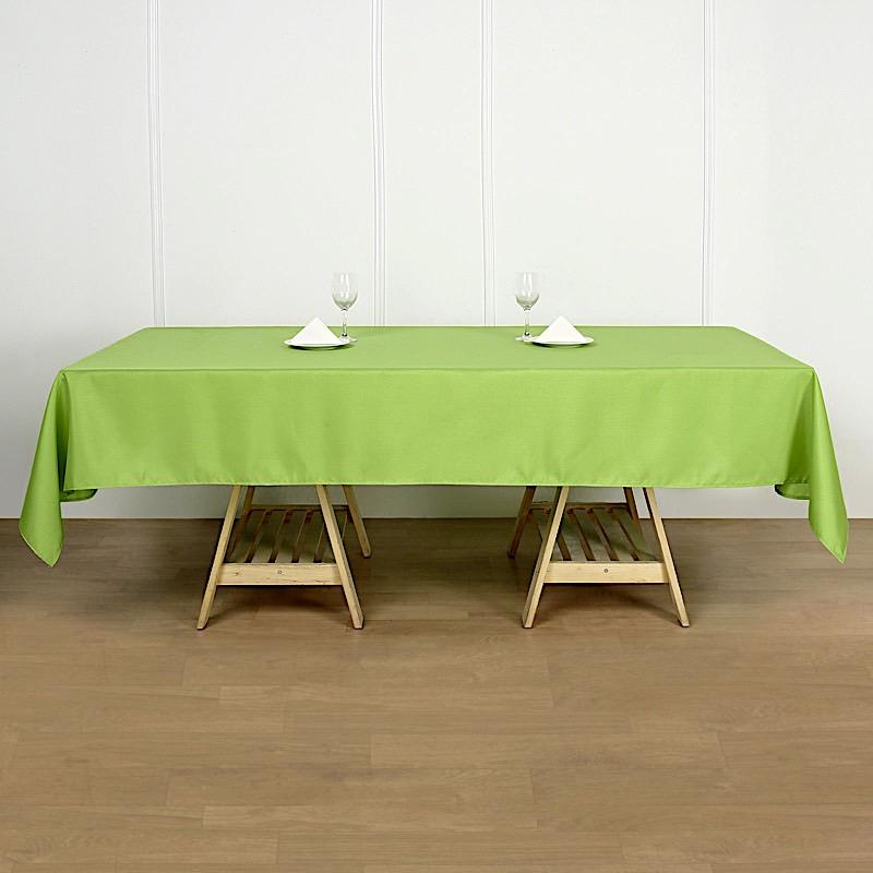 60x102" Polyester Rectangular Tablecloth Wedding Table Linens