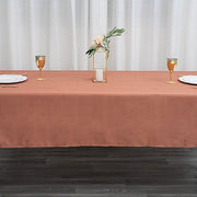 60x102" Polyester Rectangular Tablecloth Wedding Table Linens