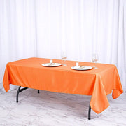 60x102" Polyester Rectangular Tablecloth Wedding Table Linens