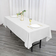 60x102" Polyester Rectangular Tablecloth Wedding Table Linens