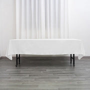 60x102" Polyester Rectangular Tablecloth Wedding Table Linens