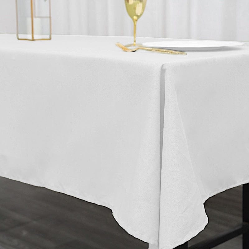 60x102" Polyester Rectangular Tablecloth Wedding Table Linens